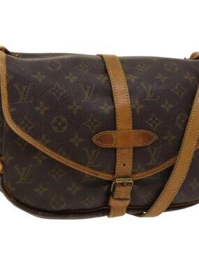 LOUIS VUITTON Monogram Saumur 30 Shoulder Bag
